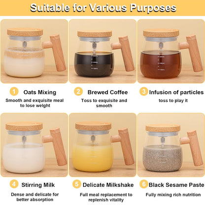 Electric Self-Stirring Coffee Mug