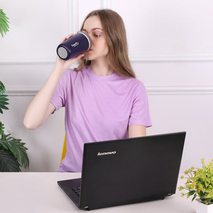 Sippify SipMate Mug– Travel Coffee Tumbler Sipper (Blue)