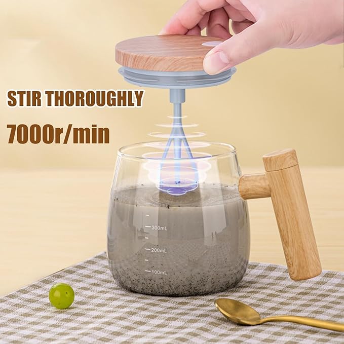 Electric Self-Stirring Coffee Mug